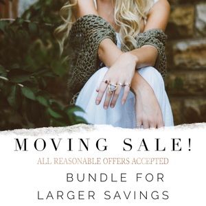 (MOVING!) CLOSET CLEAR OUT - everything must go